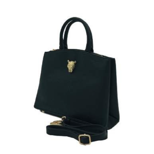 BORSA BLACK WITH HEAD PANTERA
