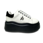 SCARPA WHITE SUOLA BLACK