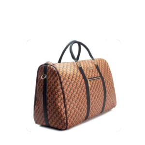 BORSA BALULETTO BROWN/BLACK PRINTING