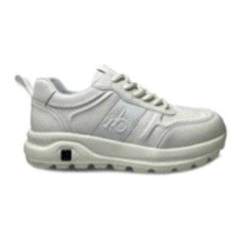 SCARPA WHITE CON LACCI