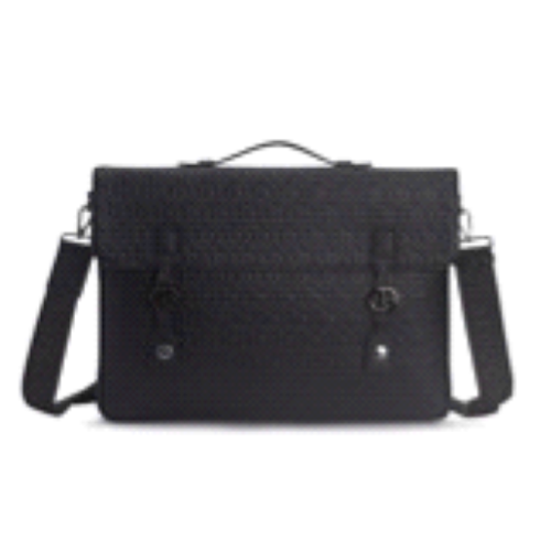 BORSA BLACK DOPPIA CHIUSURA AVANTI