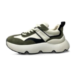 SCARPA GREEN SUOLA BEIGE