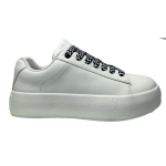 SCARPA TOTAL WHITE LACCI WHITE/BLACK
