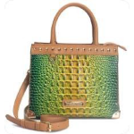 BORSA GREEN CRO DOPPIO MANICO E TRACOLLA