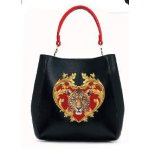 BORSA BLACK CON HEAD IN CUORE