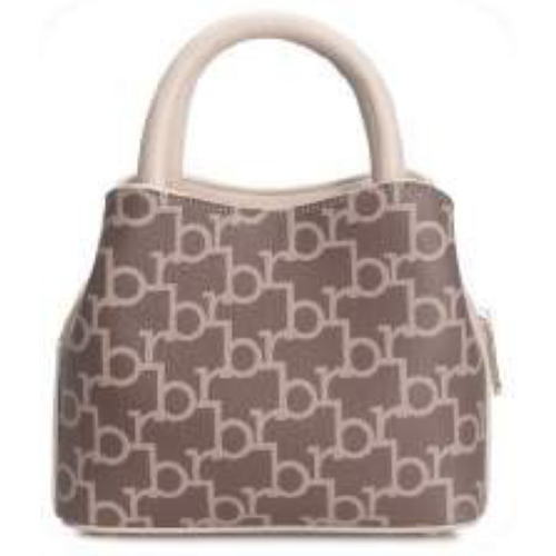 BORSA COFFEE WITH BEIGE PRINTING
