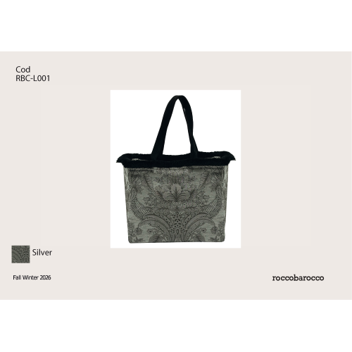 BORSA SILVER DOPPIO MANICO