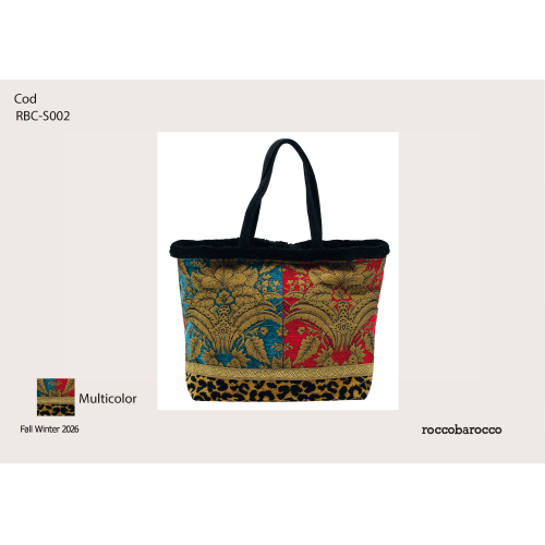 BORSA MULTICOLOR DOPPIO MANICO