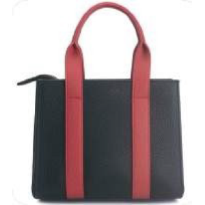 BORSA BLACK/RED DOPPIO MANICO RED 
