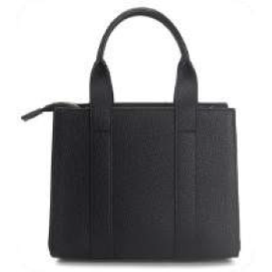 BORSA TOTAL BLACK DOPPIO MANICO