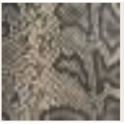 BORSA BROWN SNAKE CIONDOLO LATERALE