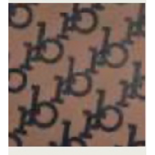 BORSA BAULETTO BROWN/BLACK PRINTING STRISCIA RED CENTRALE