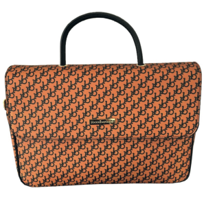 BORSA PC WHITE/BLACK PRINTING CON TRACOLLA