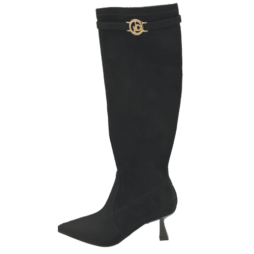 STIVALE LEOPARD CON ACCESSORIO RB GOLD