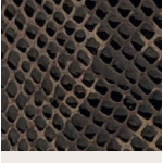 PORTAFOGLIO DARKBROWN/SNAKE  CON TARGA LEATHER