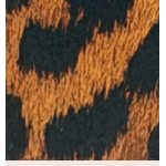 PORTAFOGLIO LEOPARD CON TARGA LEATHER