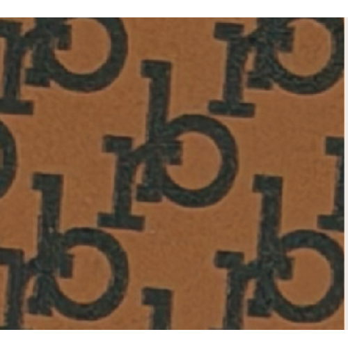 PORTAFOGLIO BROWN/BLACK PRINTING