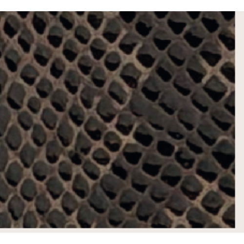 PORTAFOGLIO DARK BROWN SNAKE RB IN CERCHIO