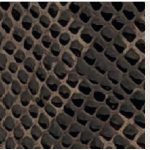 PORTAFOGLIO DARK BROWN SNAKE CON MANICA