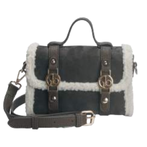 BORSA GREEN  DOPPIA FIBBIA DI CHIUSURA AVANTI