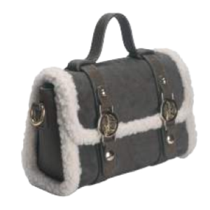 BORSA GREEN  DOPPIA FIBBIA DI CHIUSURA AVANTI