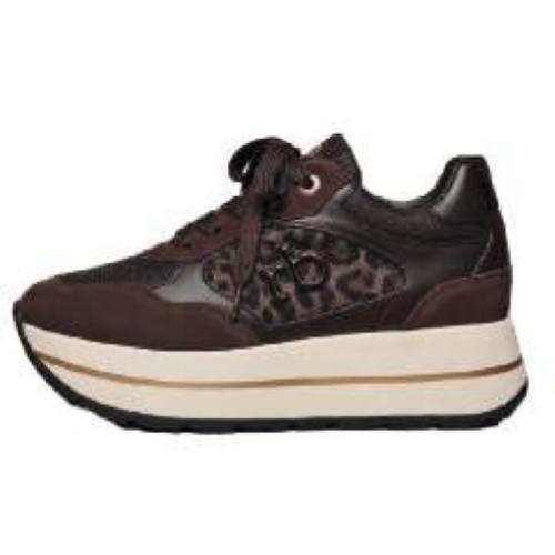 SCARPA DK BROWN LEOPARD LATERALE RB GOLD