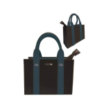 BORSA COFFEE DOPPIO MANICO BLUE