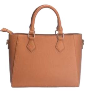 BORSA COGNAC DOPPIO MANICO E TRACOLLA RB AVANTI